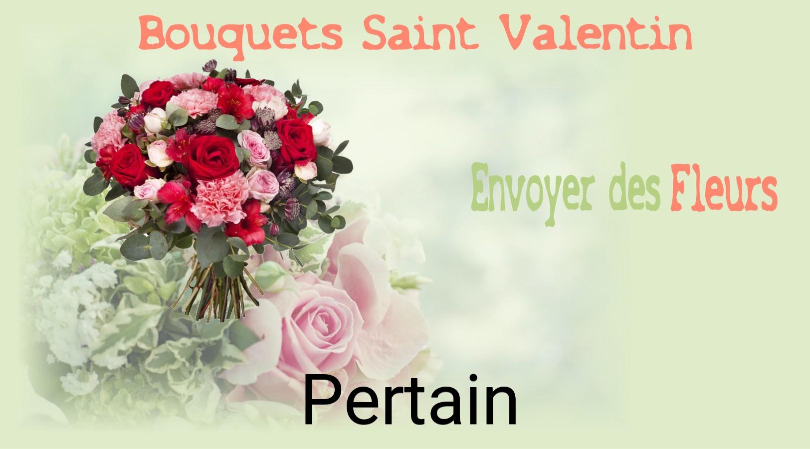 Roses de Saint-Valentin livrées à Pertain